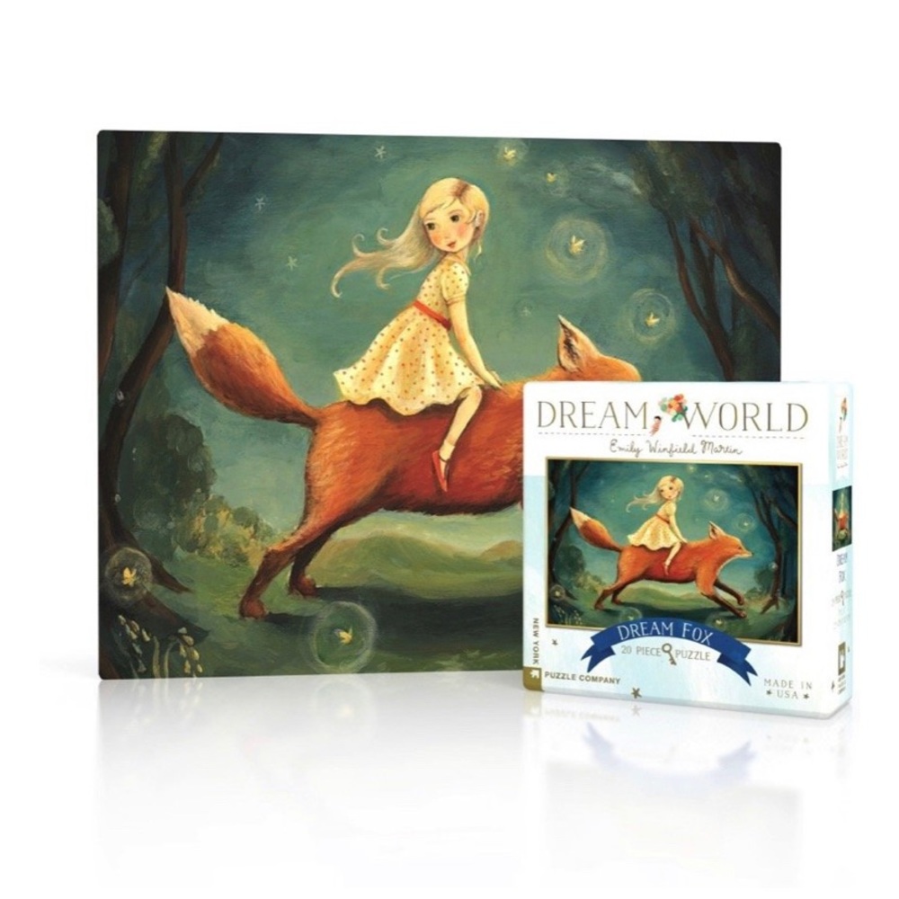 New York Puzzle Company Dream Fox Jigsaw Puzzle